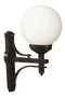 Opviq Lámpara de Pared Exterior BAP-68160-BSY-OP Negro y Blanco